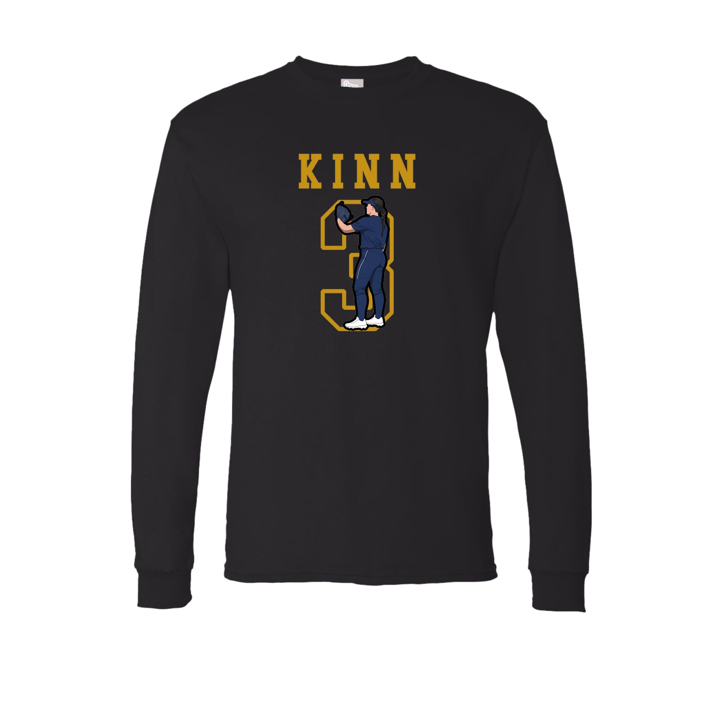 Long Sleeve Tee — Shirsey in Black