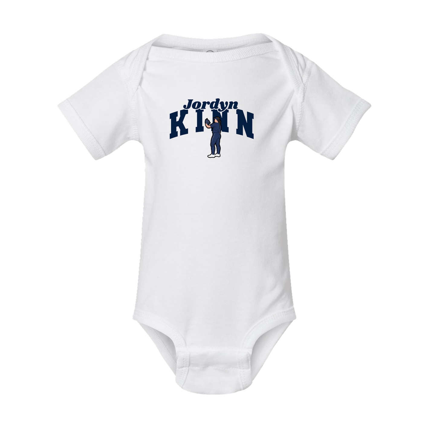 Baby Onesie — Signature Arch in White