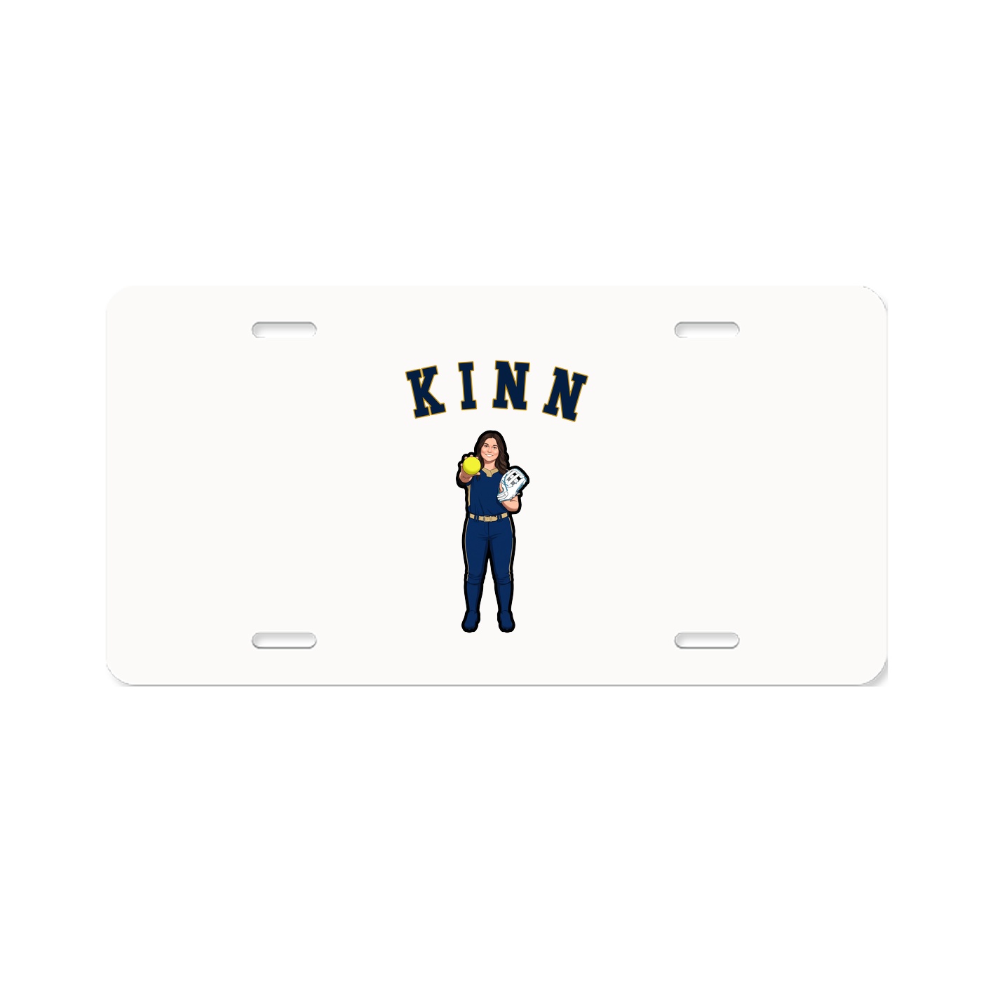 License Plate — Shirsey Arch in Classic