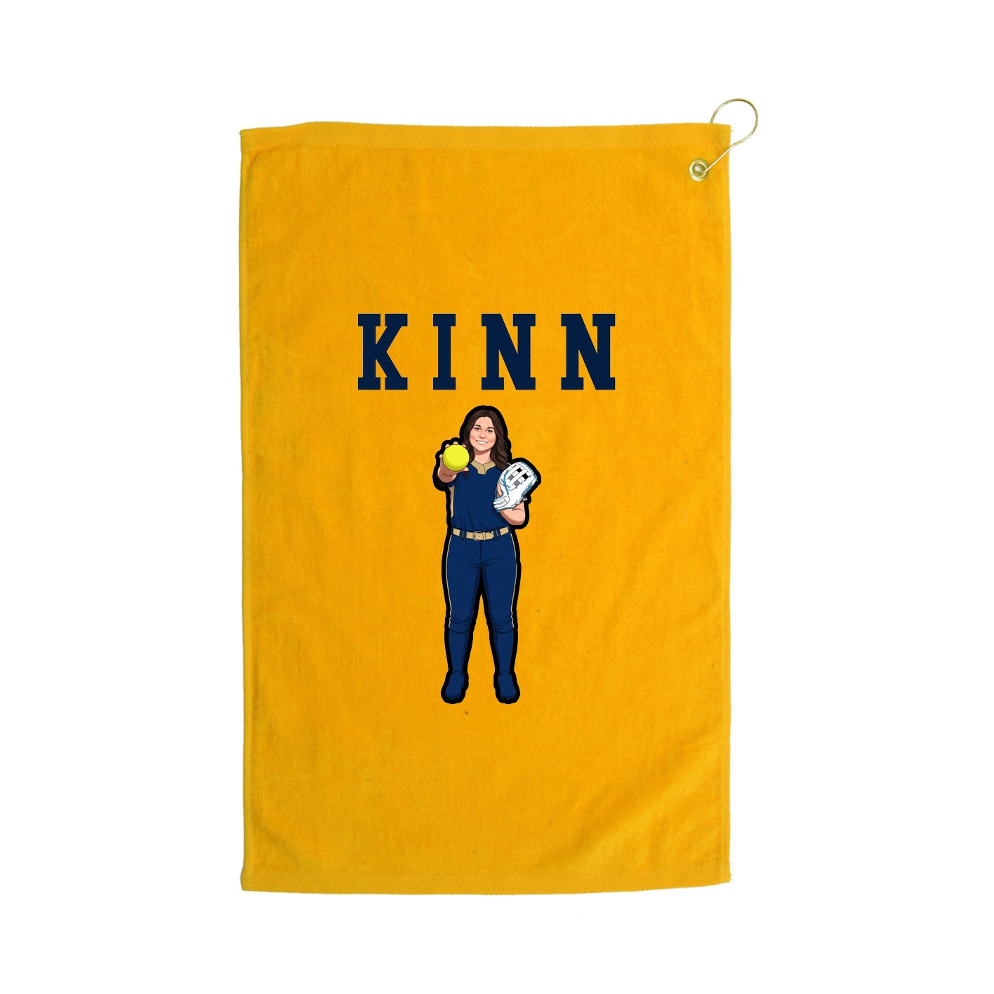 Golf Towel — Shirsey in Gold