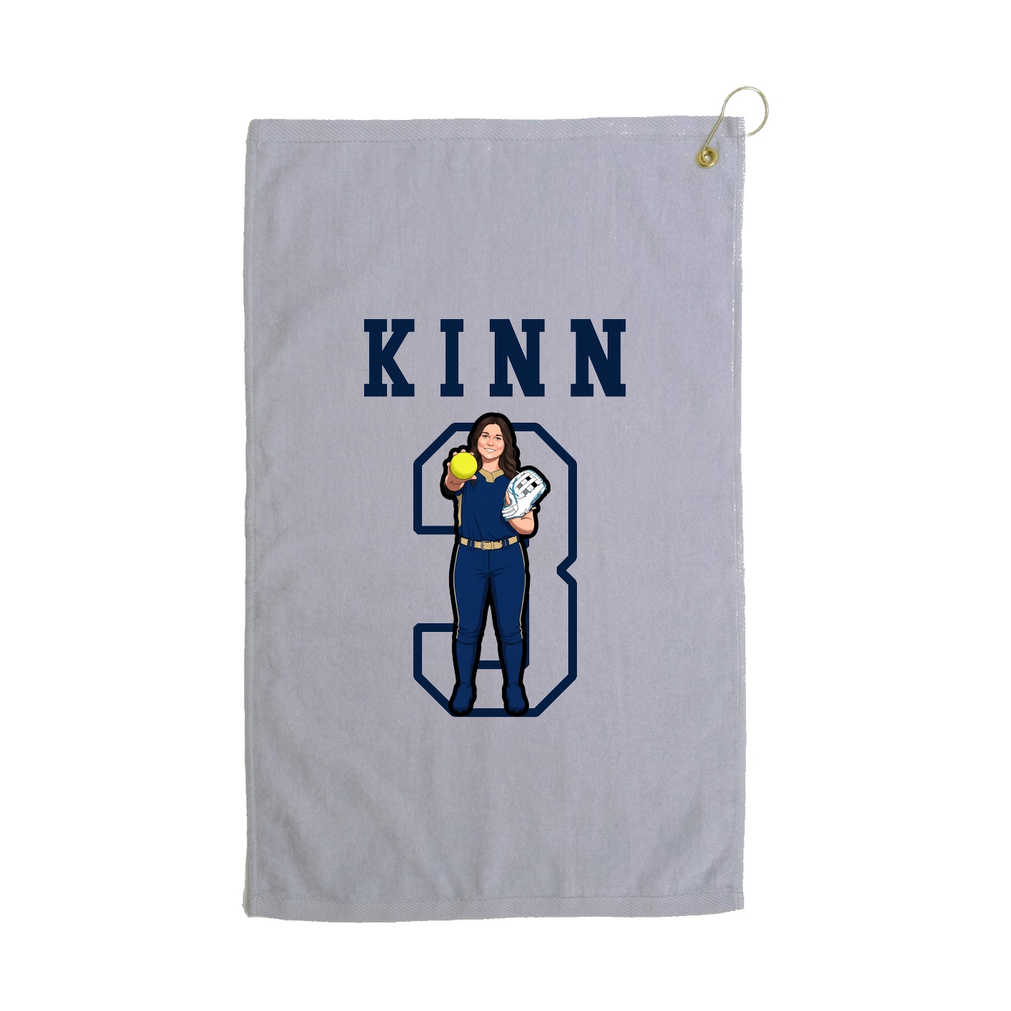 Golf Towel — Shirsey in Grey