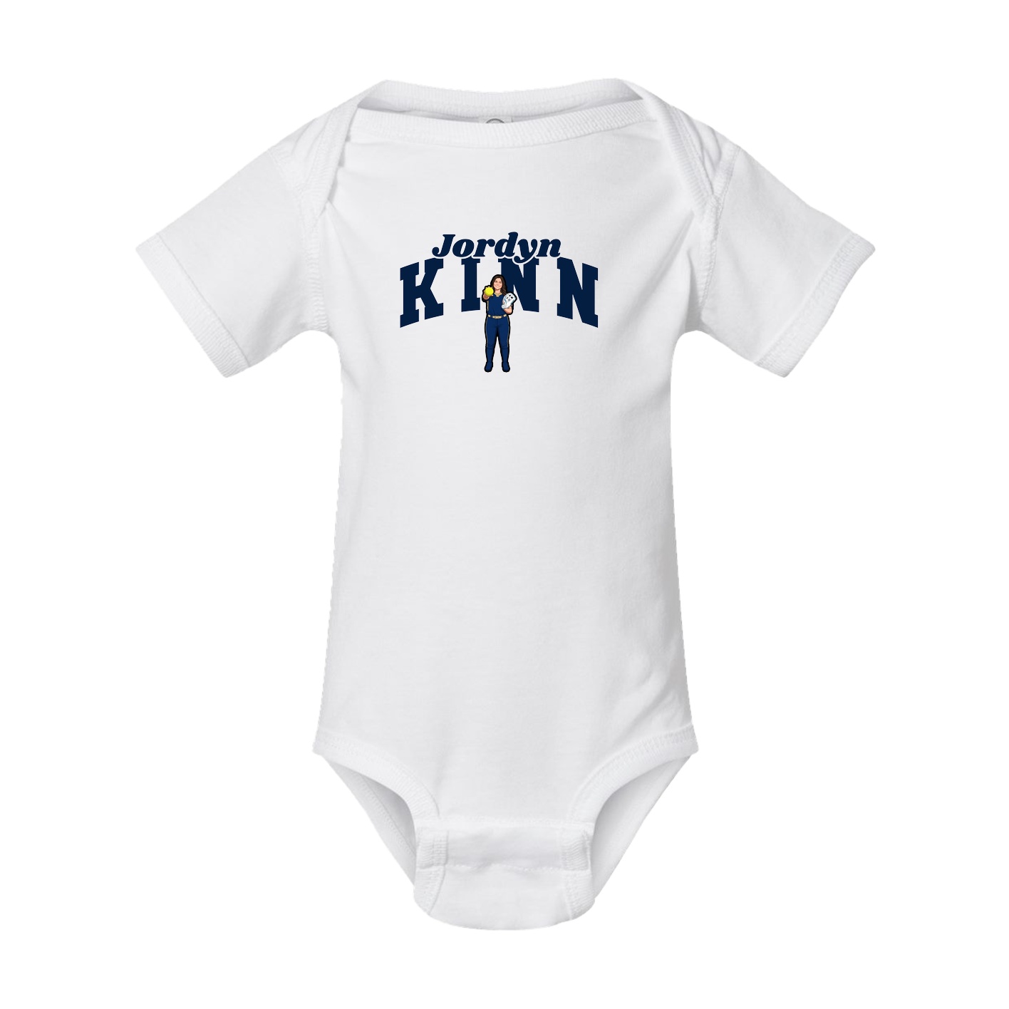 Baby Onesie — Signature Arch in White