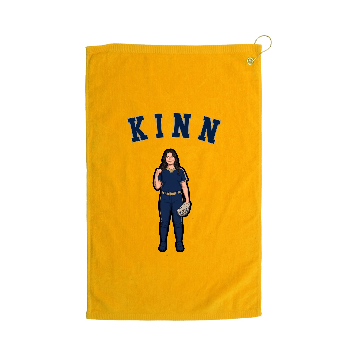 Golf Towel — Shirsey Arch in Gold