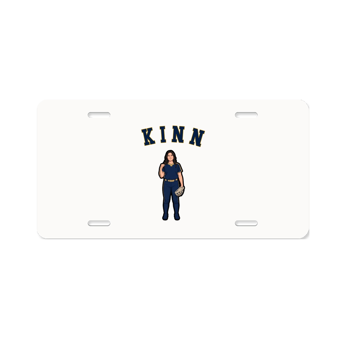 License Plate — Shirsey Arch in Classic