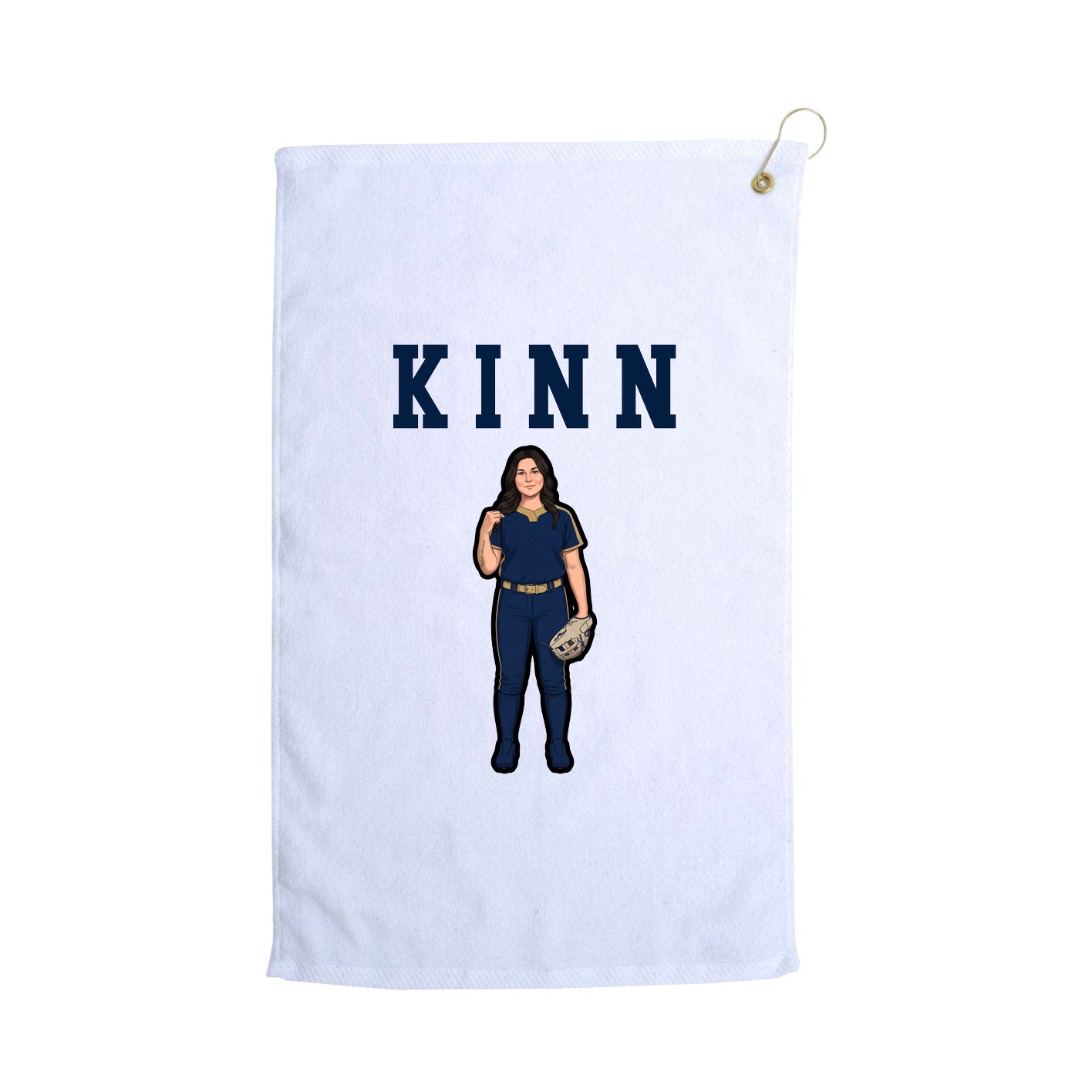 Golf Towel — Shirsey in White