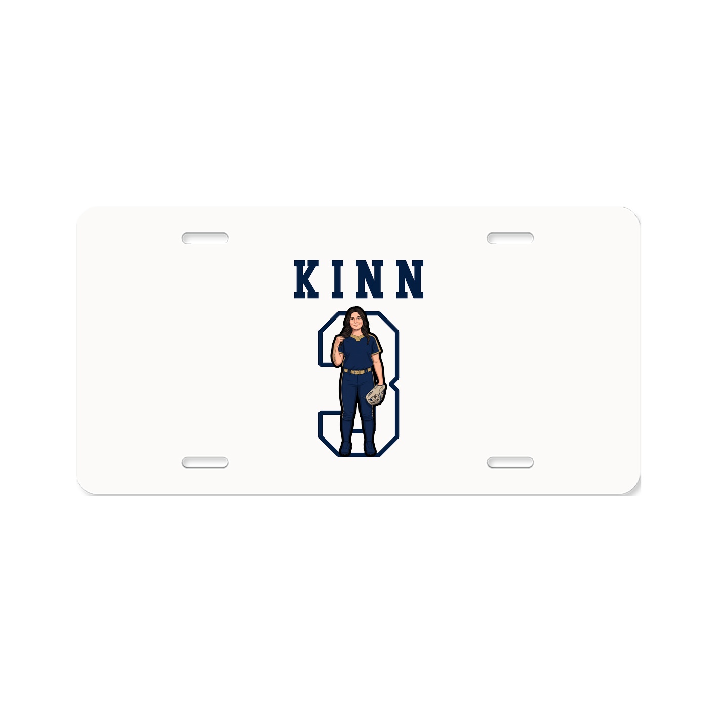 License Plate — Shirsey in Classic