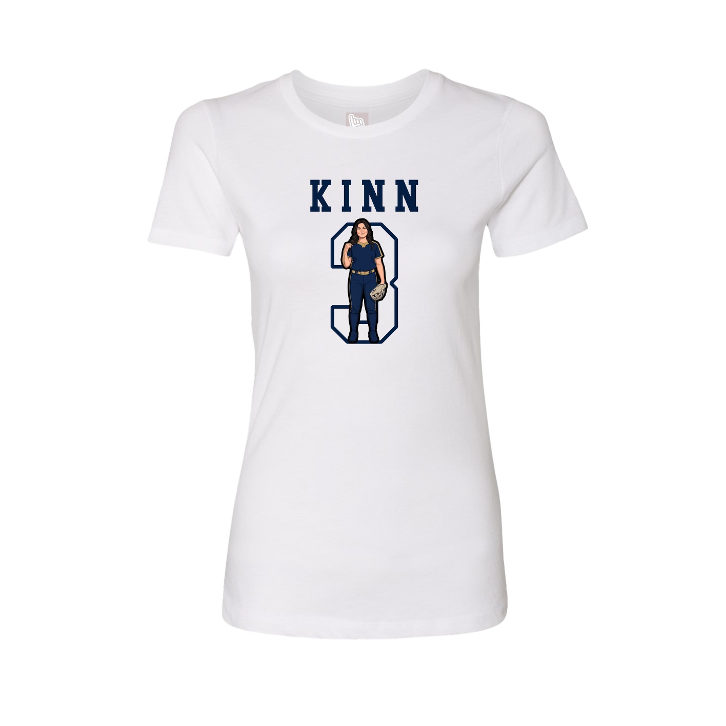Fitted Women's Tee — Shirsey in White