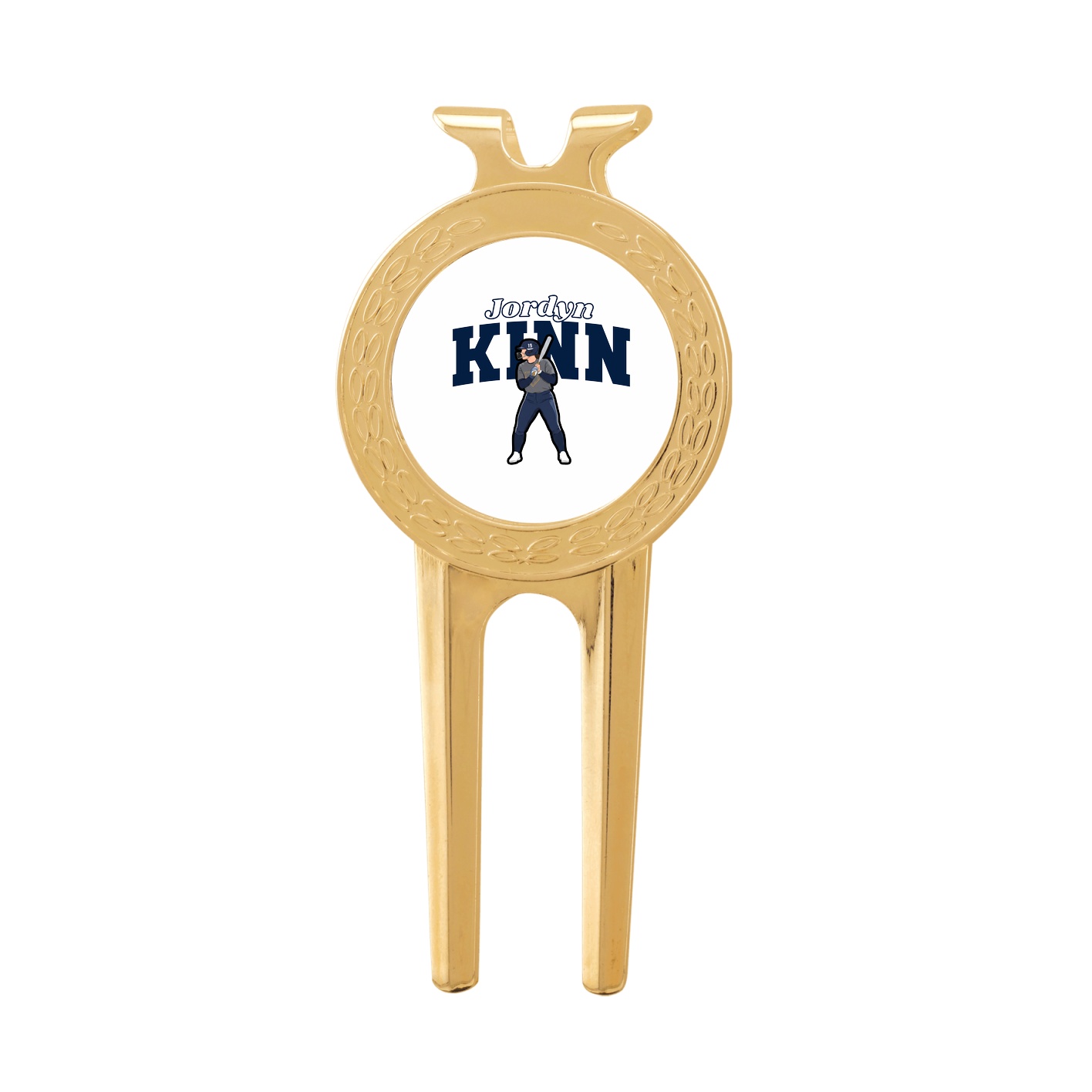 Divot Tool with Ball Marker — Name Arch in Classic