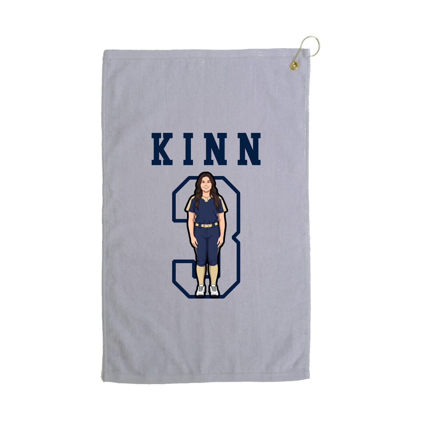 Golf Towel — Shirsey in Grey