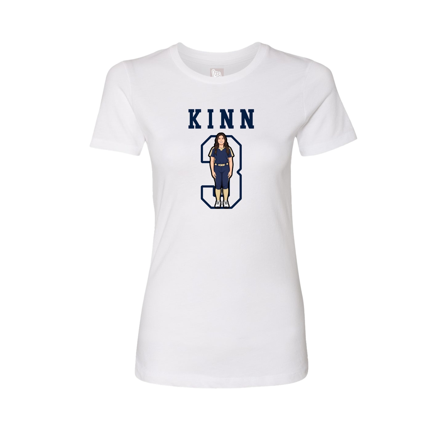 Fitted Women's Tee — Shirsey in White