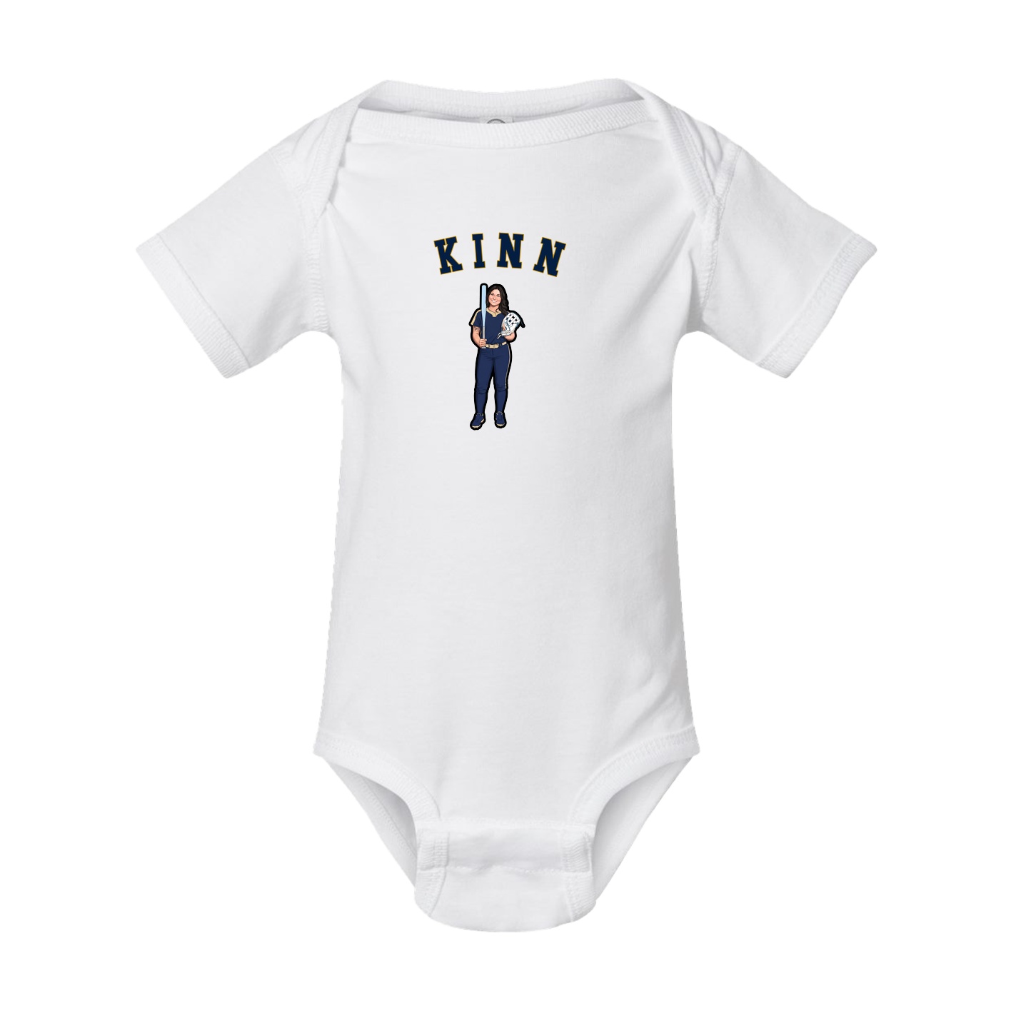 Baby Onesie — Shirsey Arch in White
