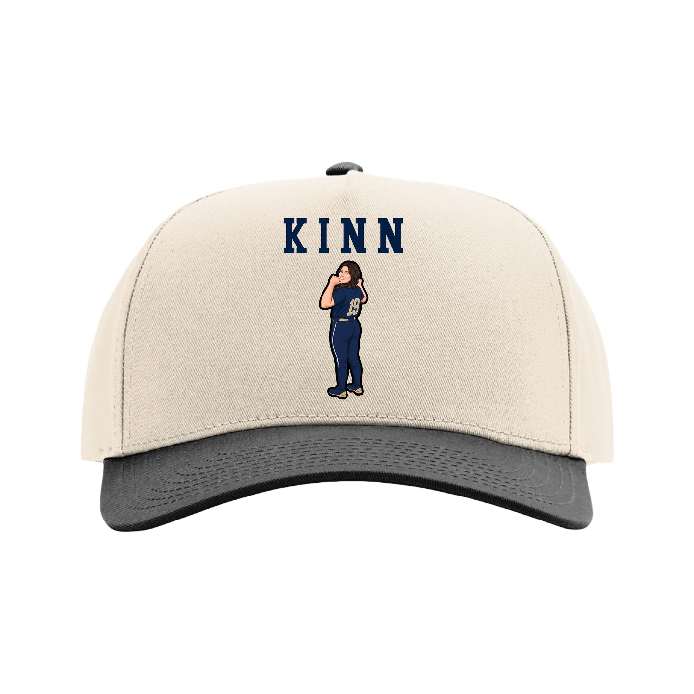 Full Fabric Five-Panel Champ Cap