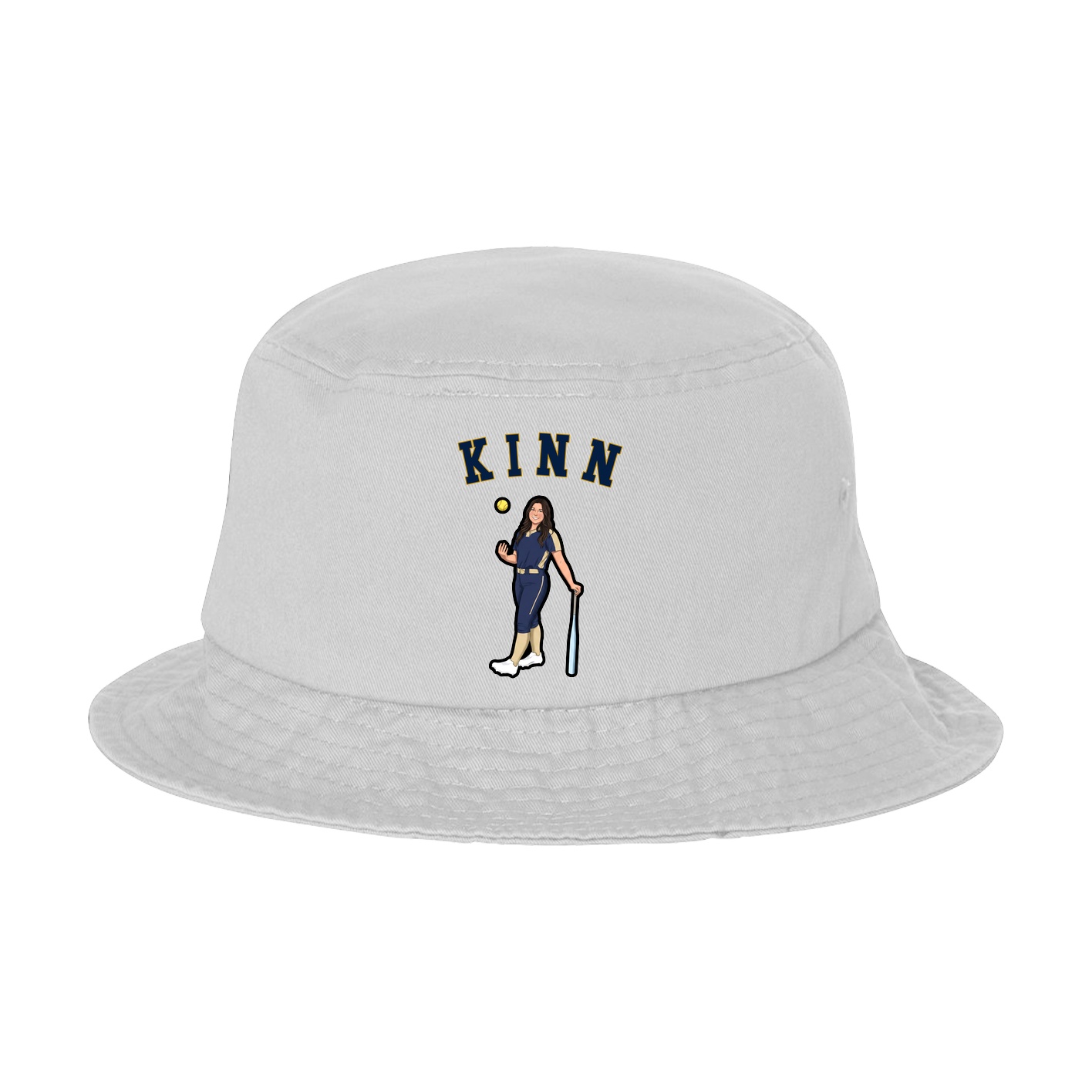 Bucket Cap — Shirsey Arch in White