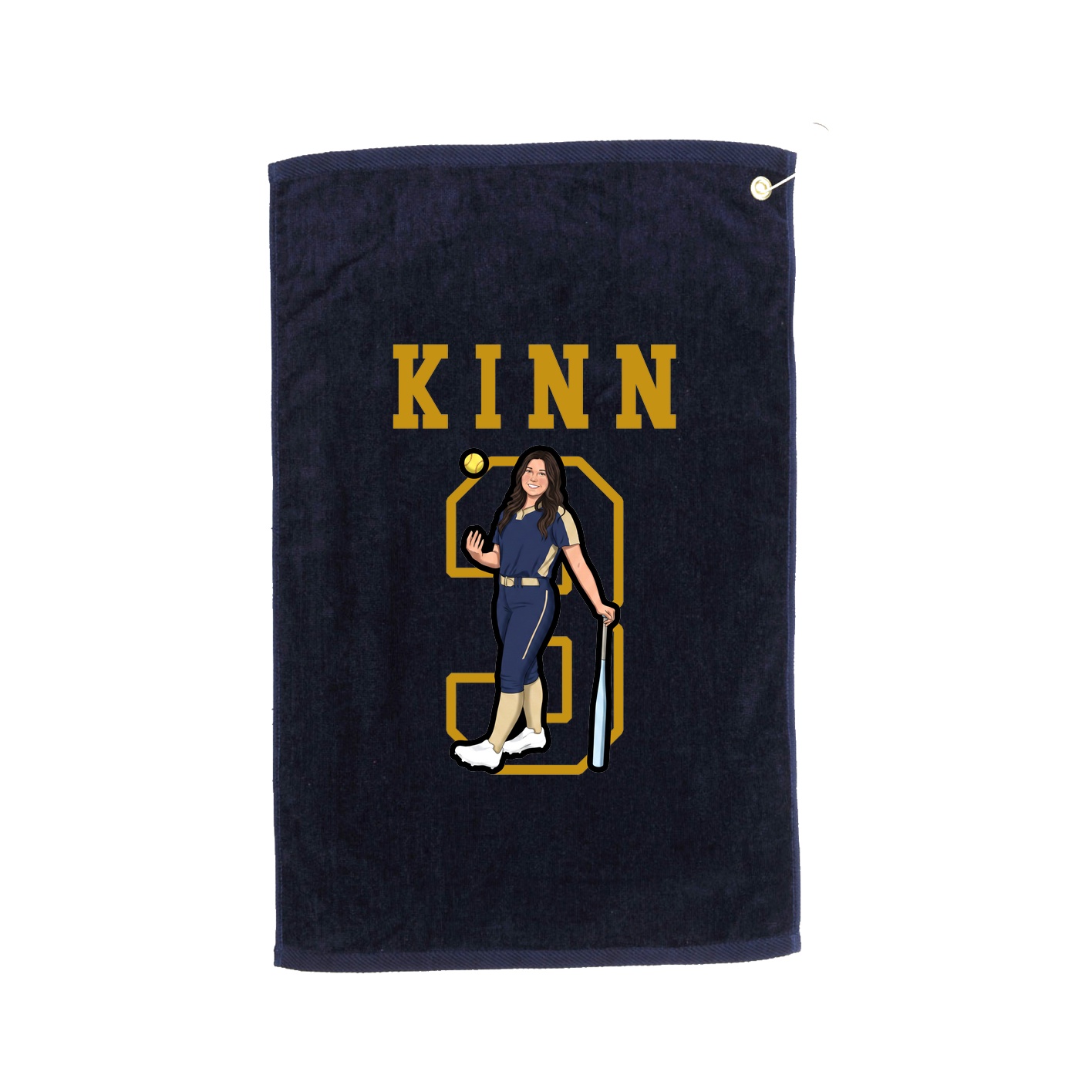 Golf Towel — Shirsey in Navy