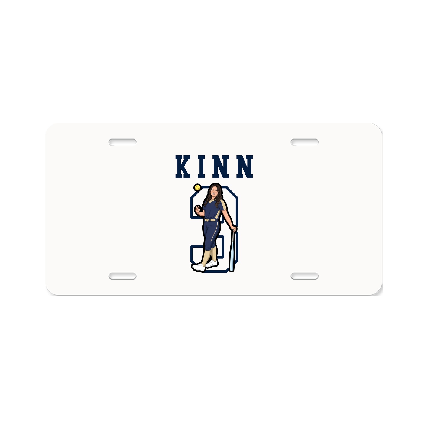 License Plate — Shirsey in Classic