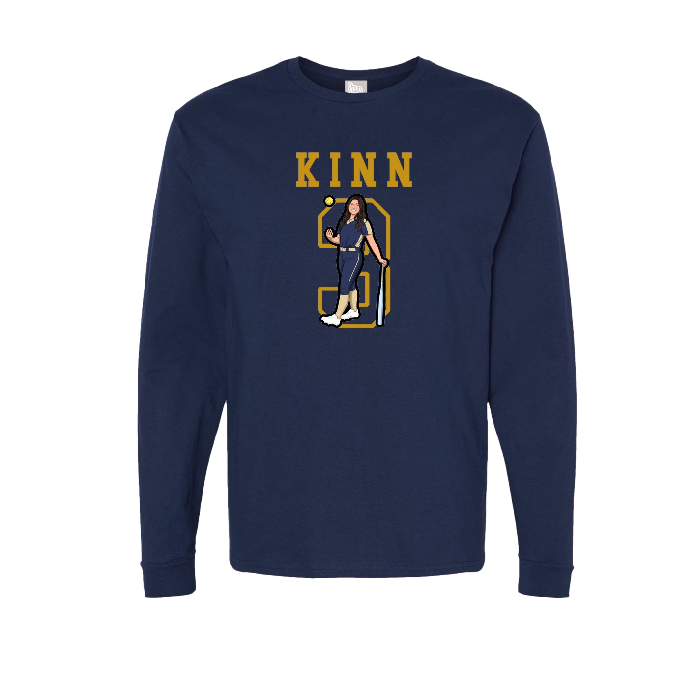 Long Sleeve Tee — Shirsey in Navy