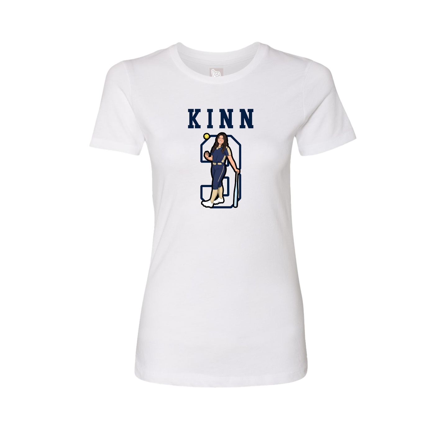 Fitted Women's Tee — Shirsey in White