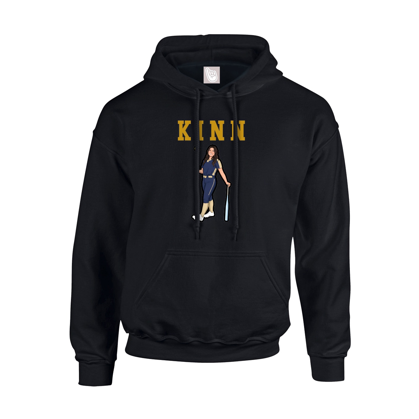 Youth Hoodie — Shirsey in Black