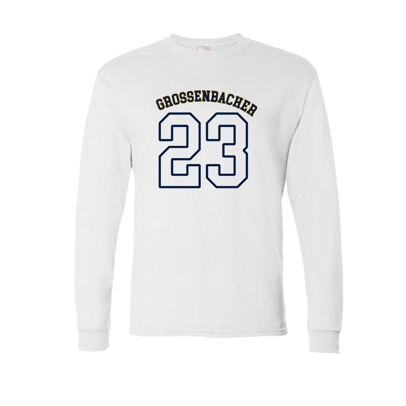 Long Sleeve Tee — Shirsey Arch in White