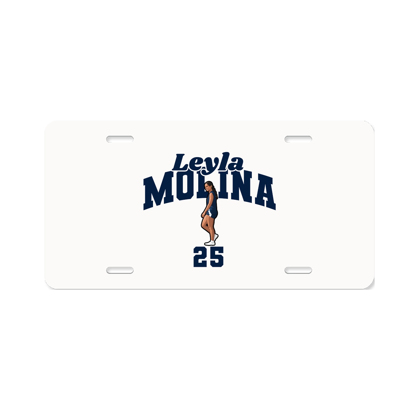 License Plate — Signature Arch in Classic