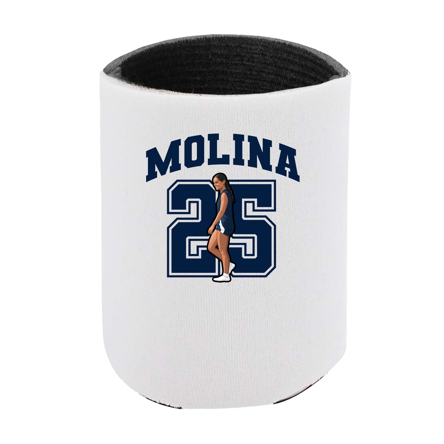 Can Holder — Number in White