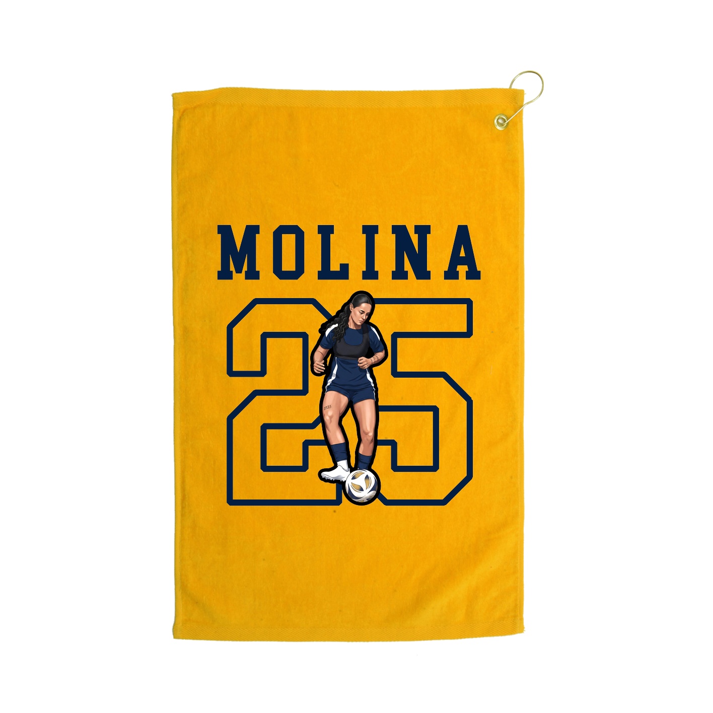 Golf Towel — Shirsey in Gold