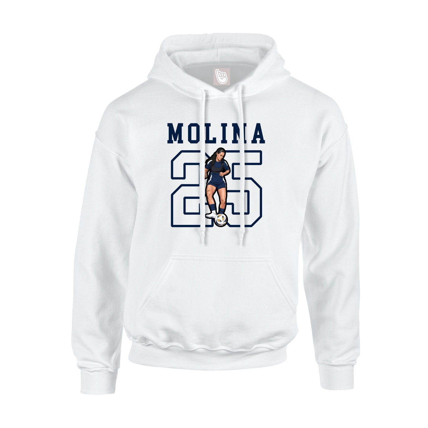 Youth Hoodie — Shirsey in White
