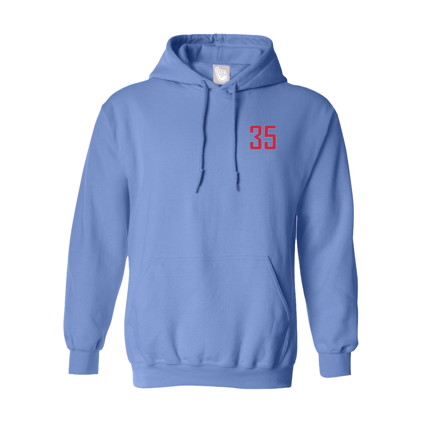 Youth Hoodie — Front Shirsy in Powder Blue