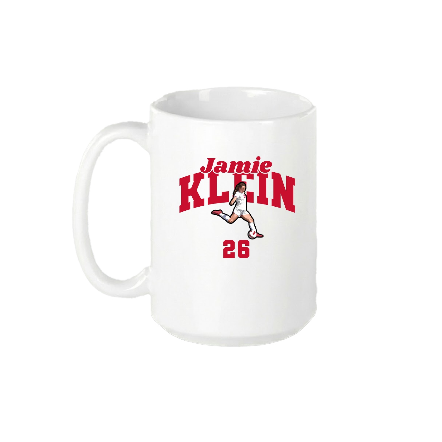 15oz Coffee Mug — Signature Arch in White
