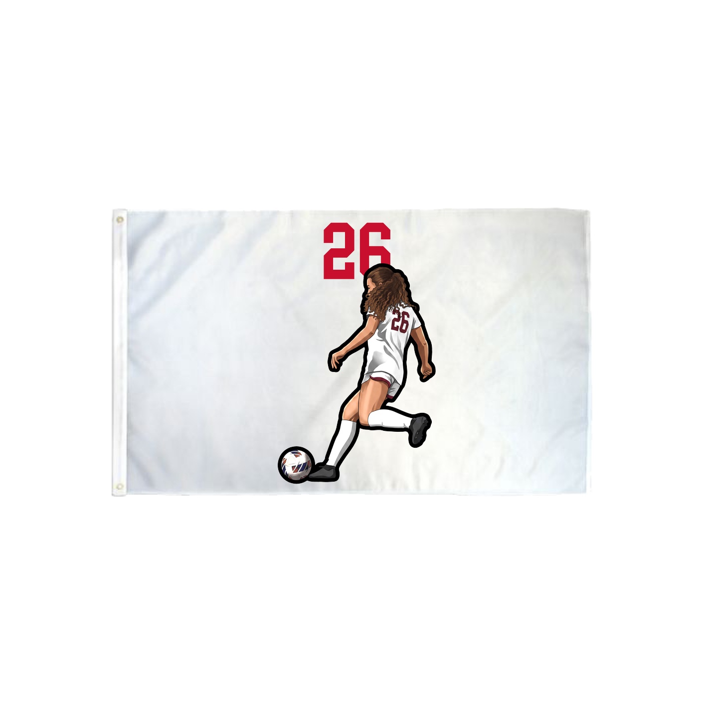 3x5 Flag — Number Top in Classic