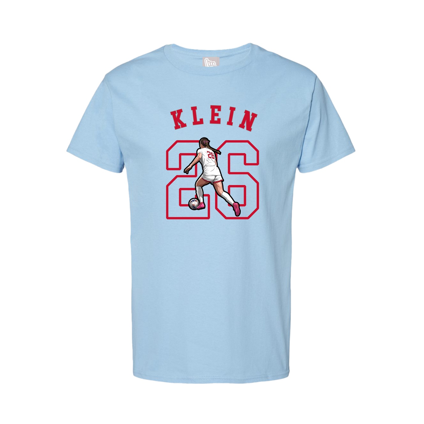 Youth Tee — Shirsey Arch in Light Blue