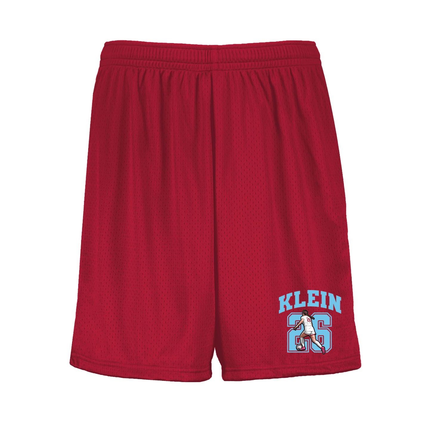Shorts — Number in Red