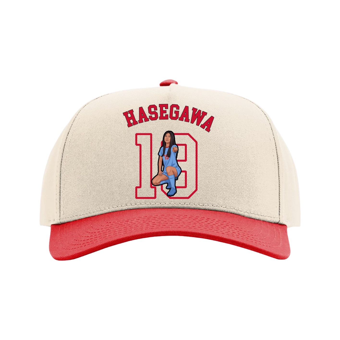 Full Fabric Five-Panel Champ Cap