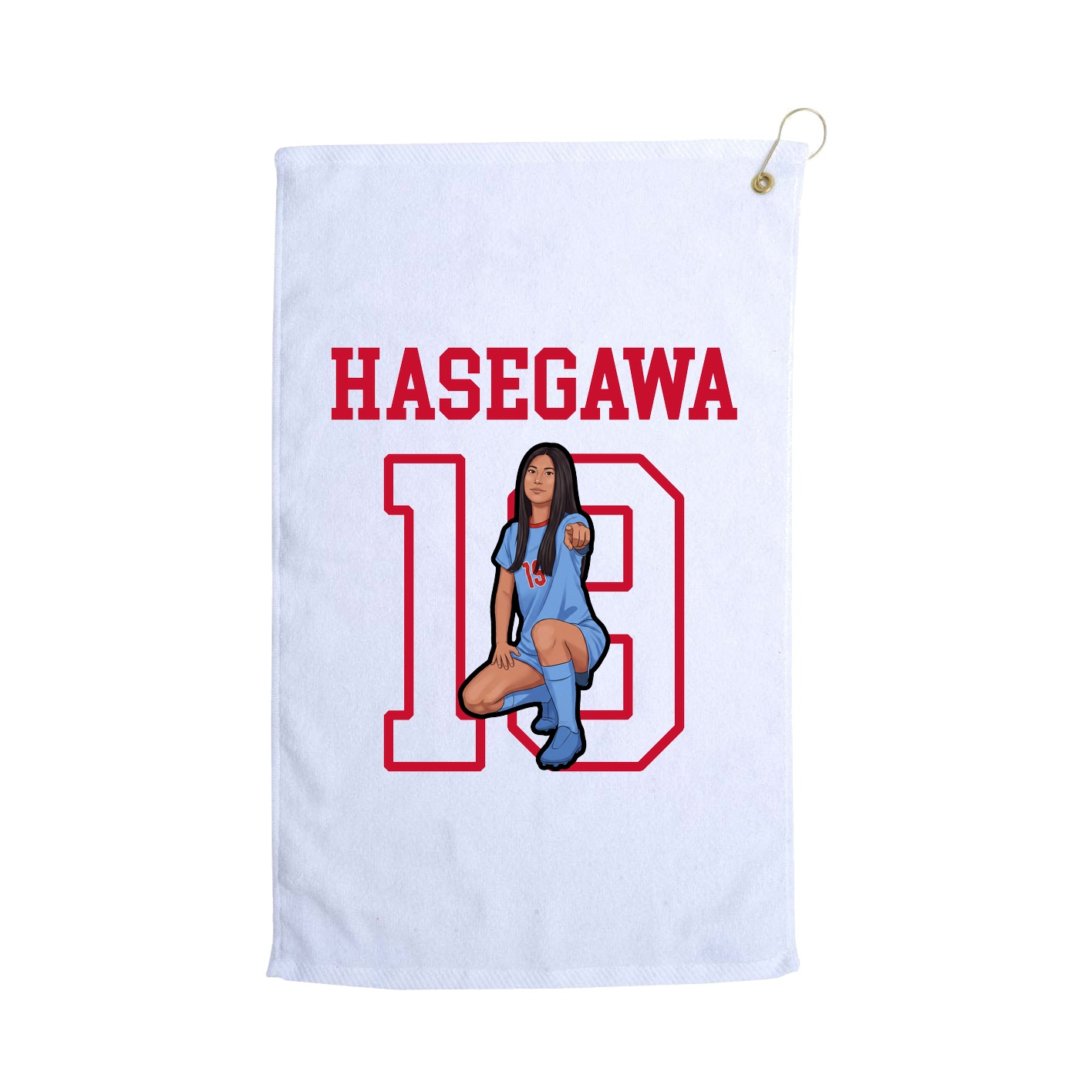 Golf Towel — Shirsey in White