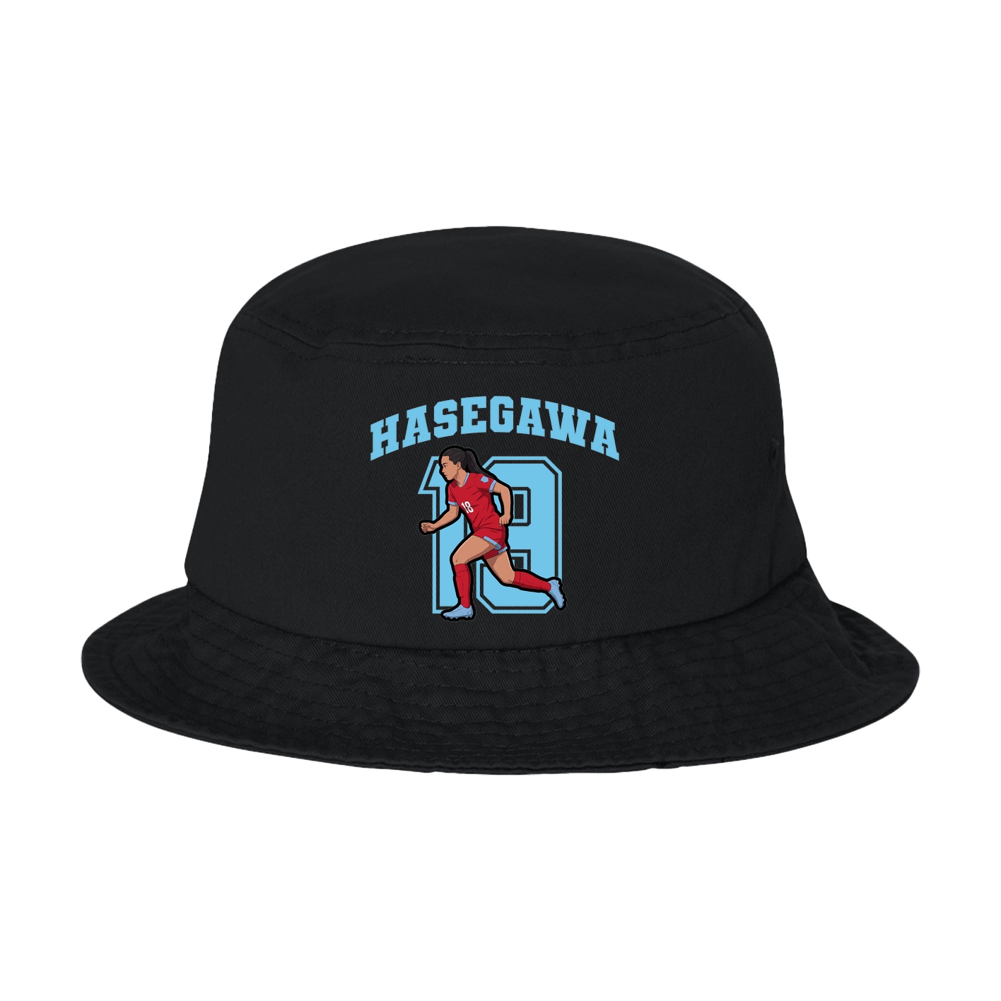 Bucket Cap — Number in Black