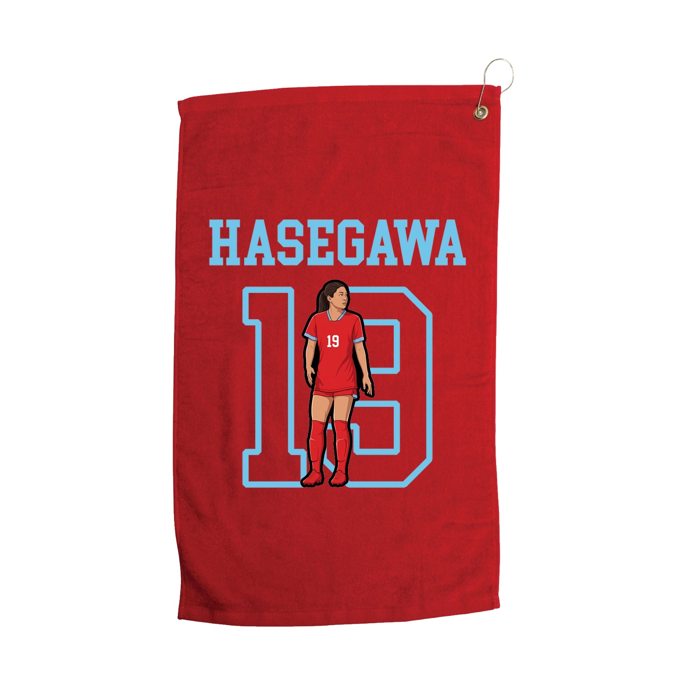 Golf Towel — Shirsey in Red