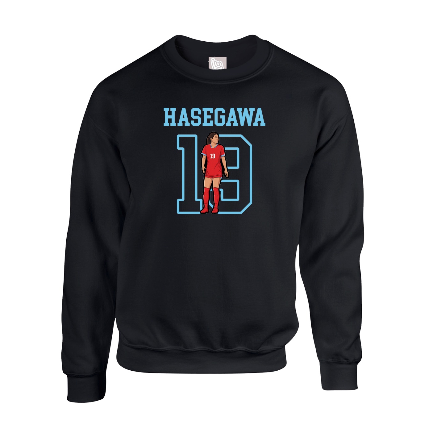 Fleece Crew — Shirsey in Black