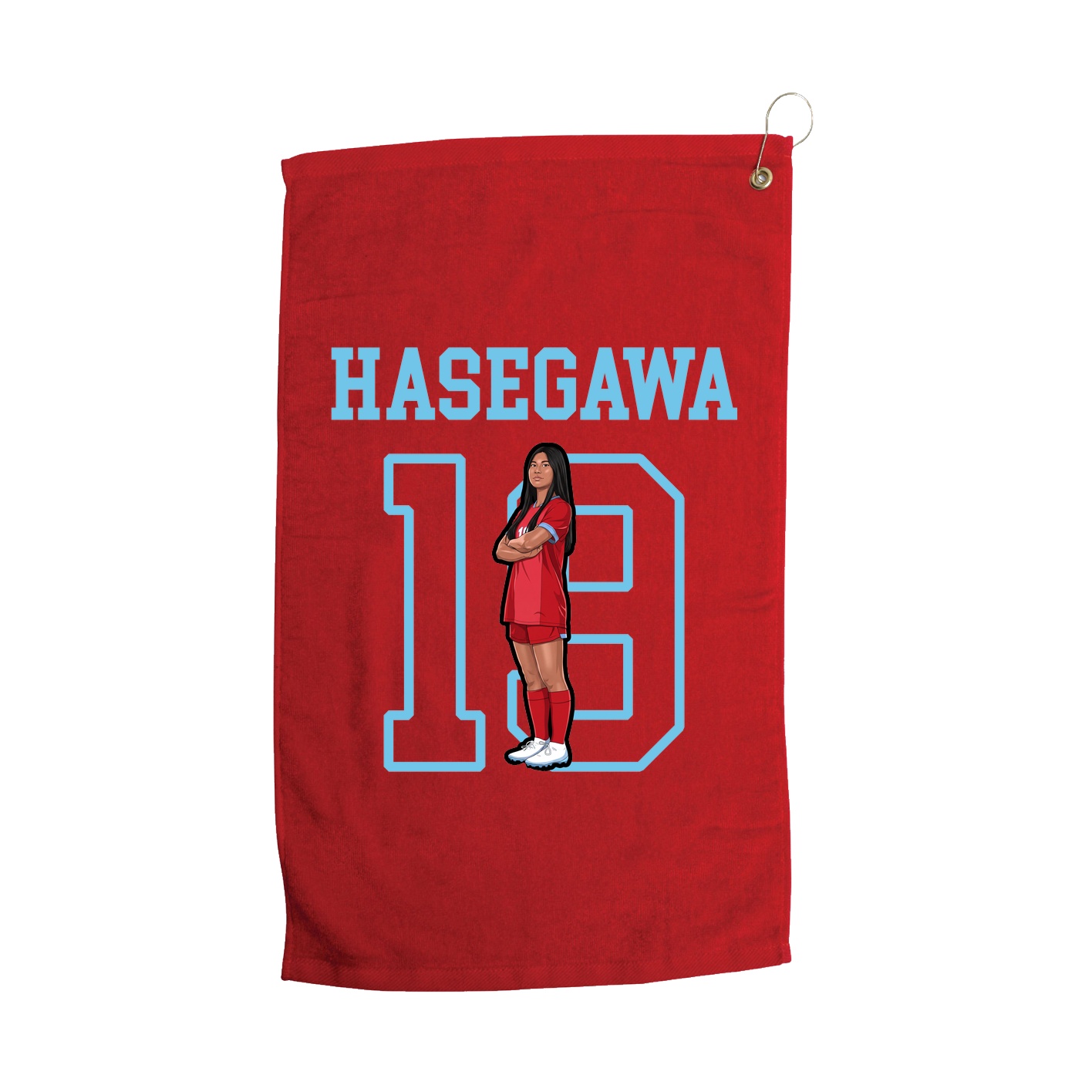 Golf Towel — Shirsey in Red