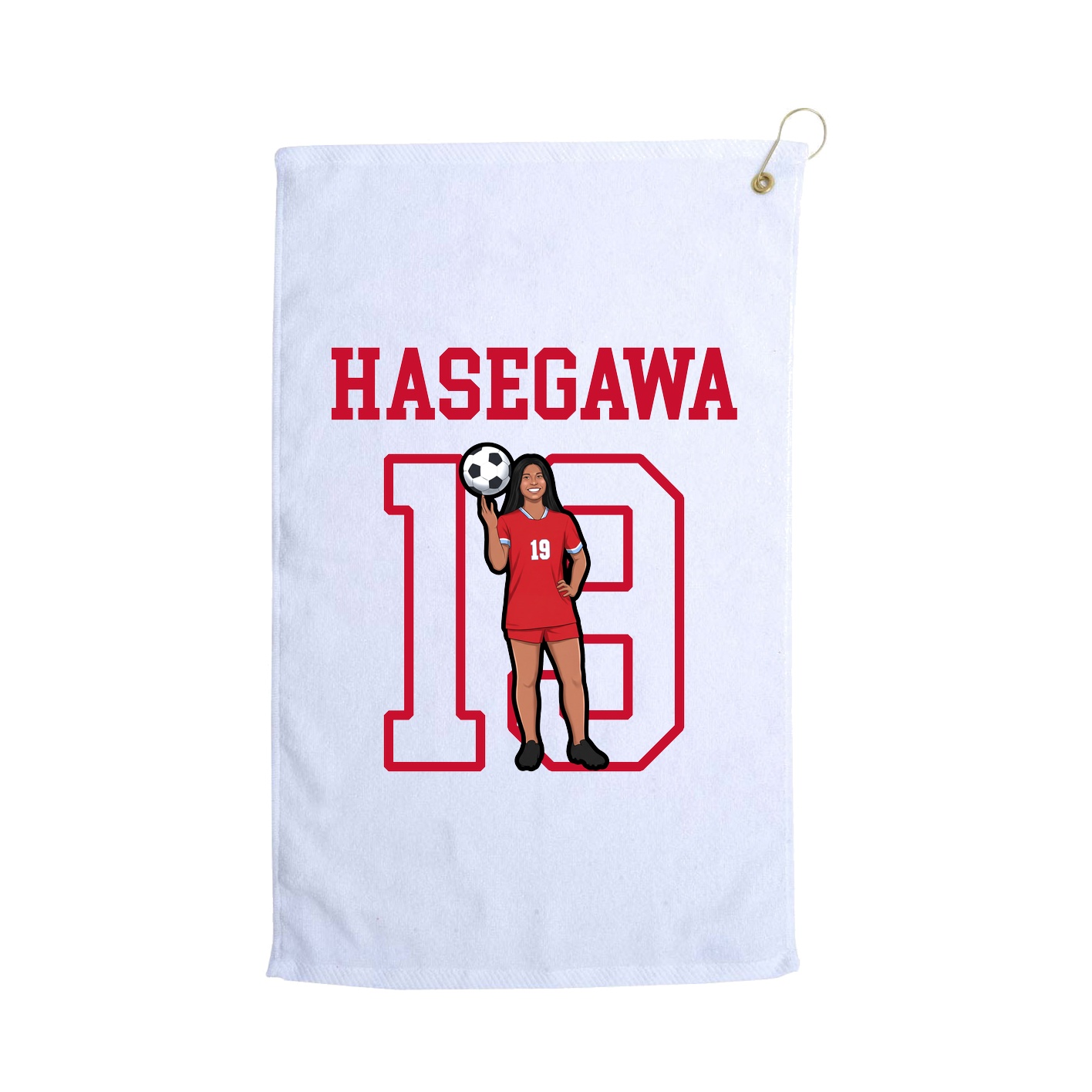Golf Towel — Shirsey in White
