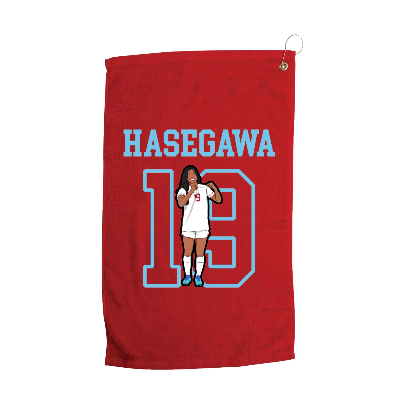 Golf Towel — Shirsey in Red