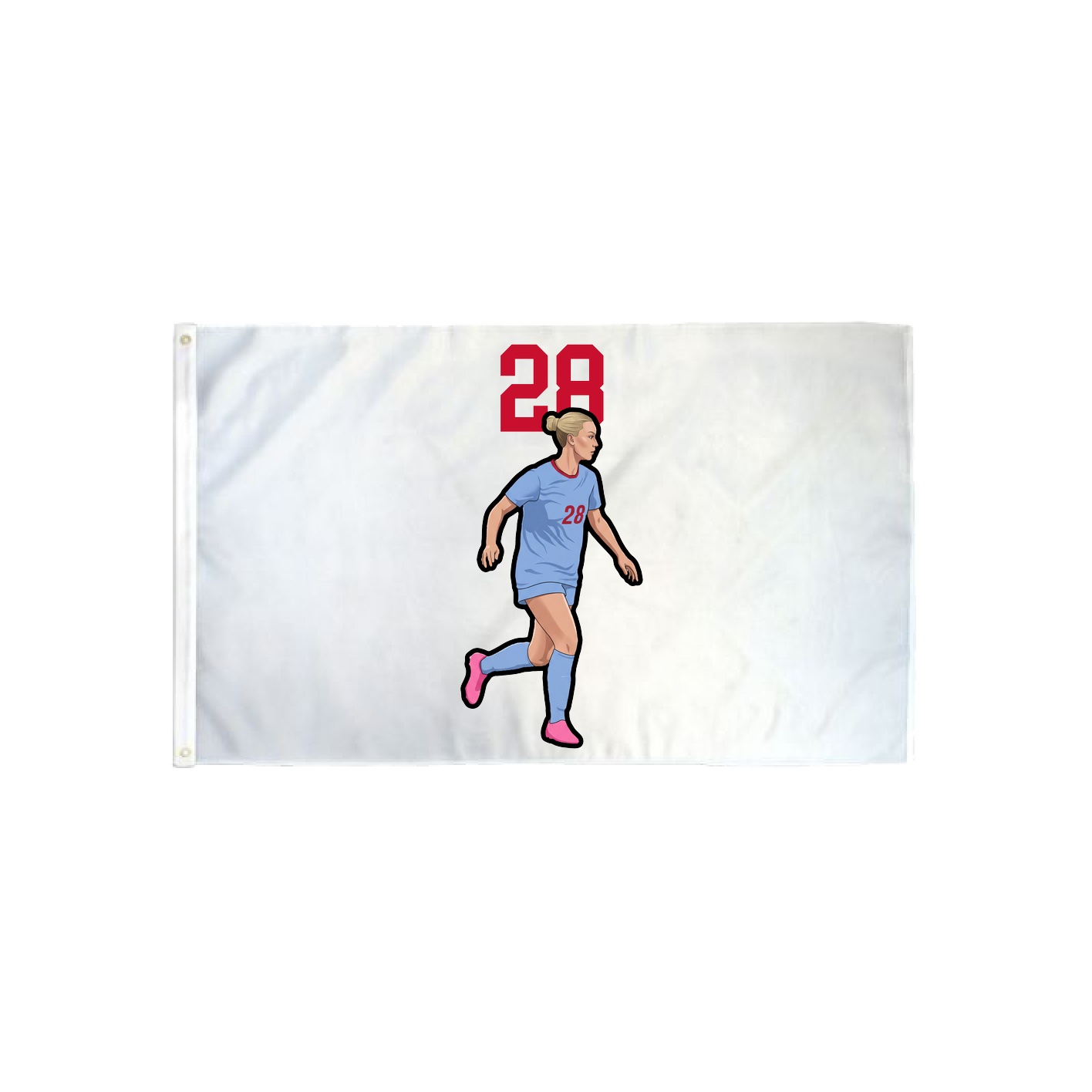 3x5 Flag — Number Top in Classic