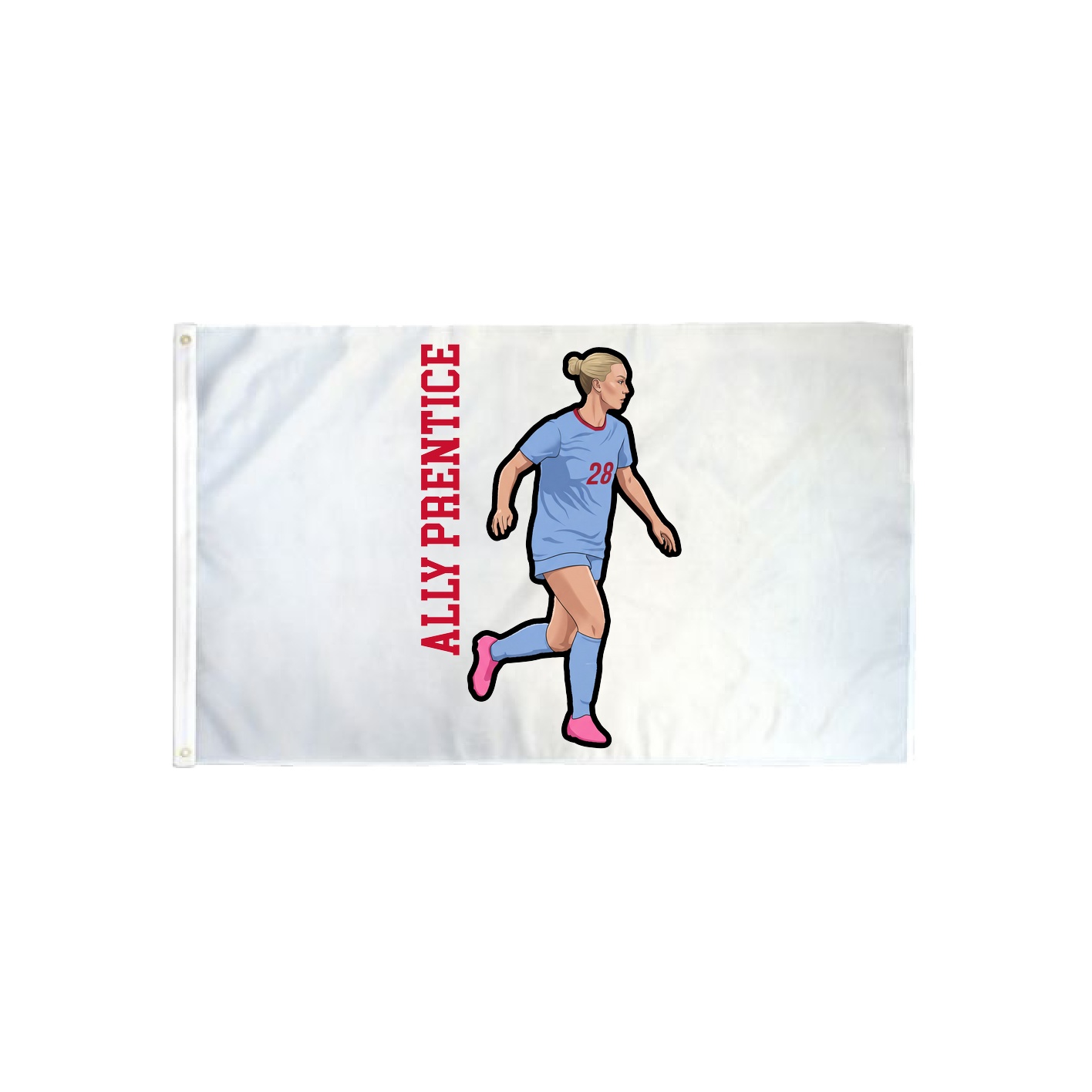 3x5 Flag — Name Vertical in Classic