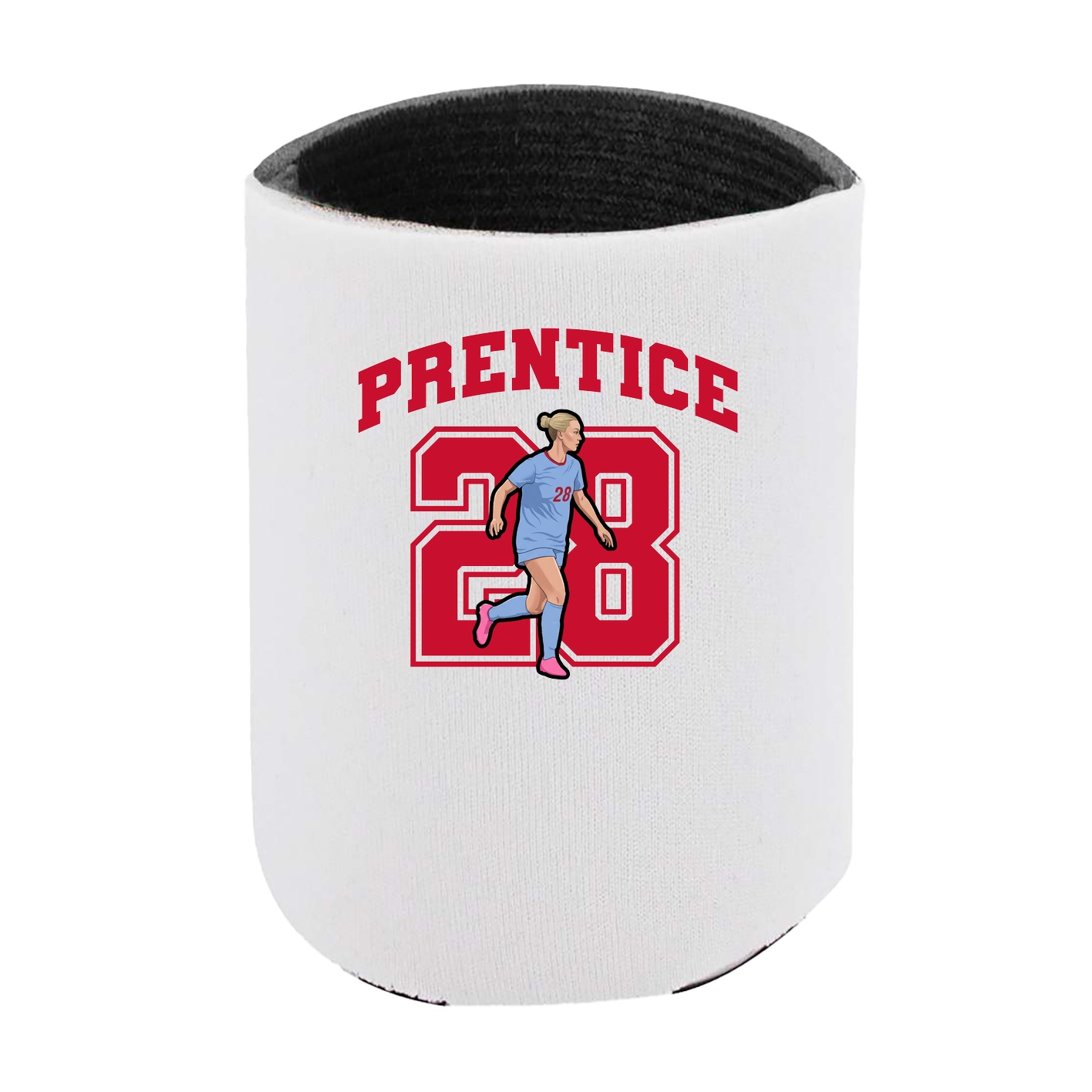 Can Holder — Number in White