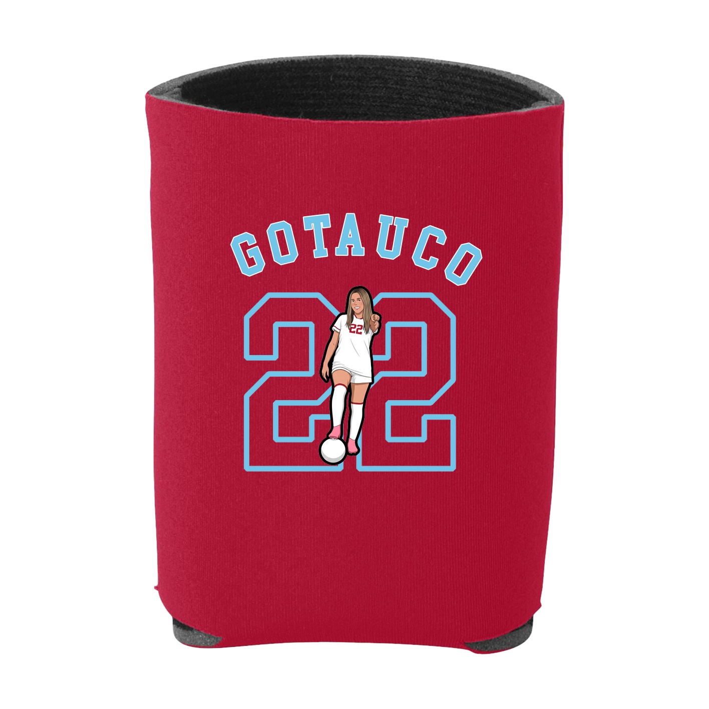 Can Holder — Shirsey Arch in Red