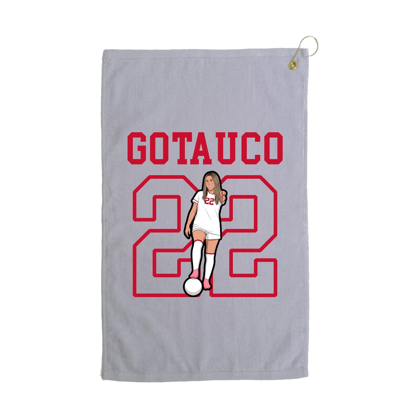 Golf Towel — Shirsey in Grey