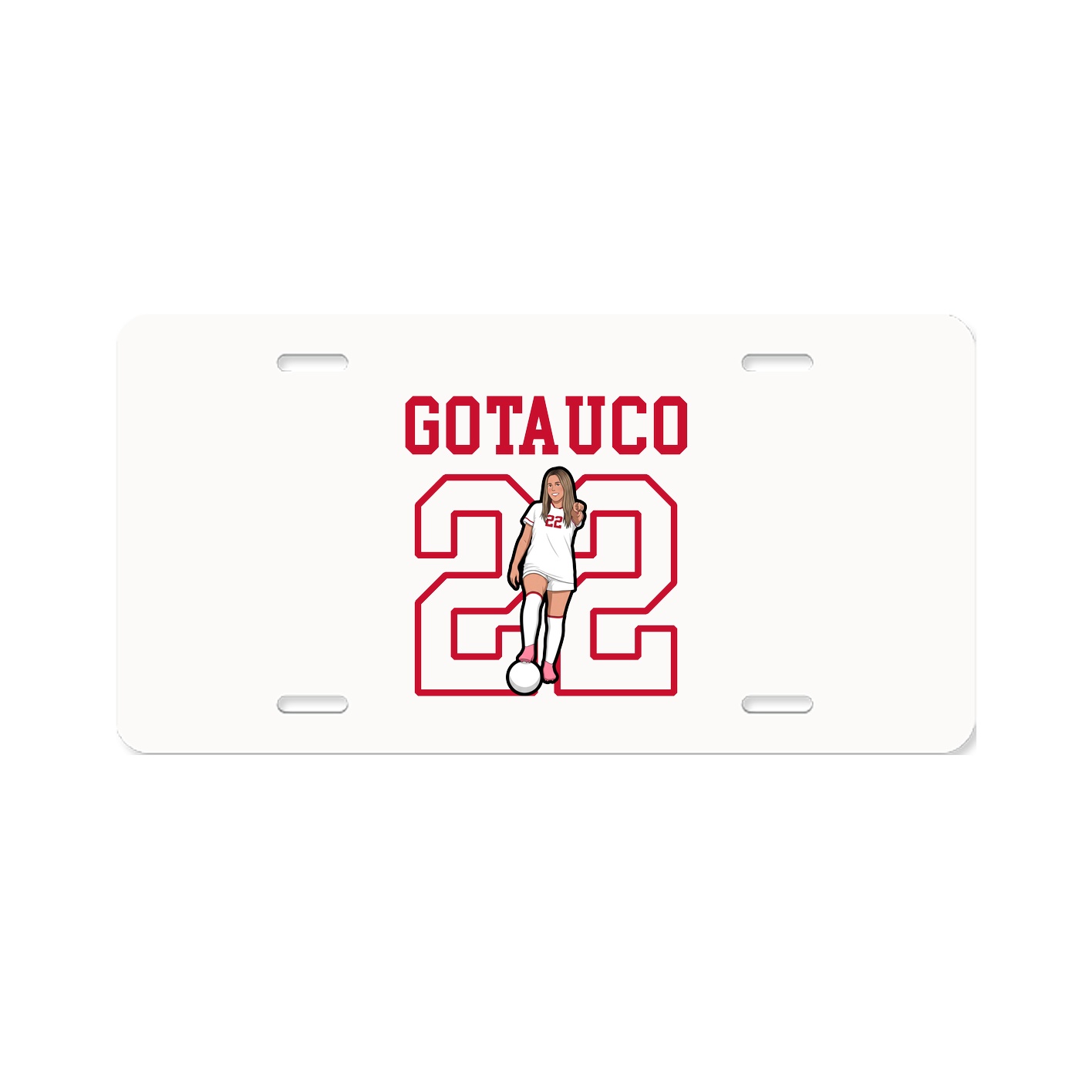 License Plate — Shirsey in Classic