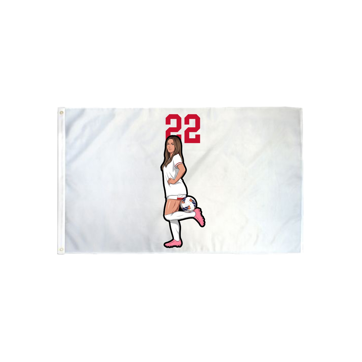 3x5 Flag — Number Top in Classic