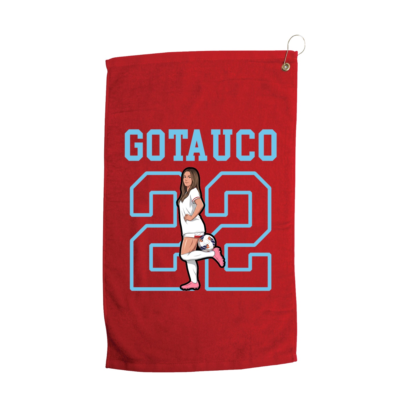 Golf Towel — Shirsey in Red
