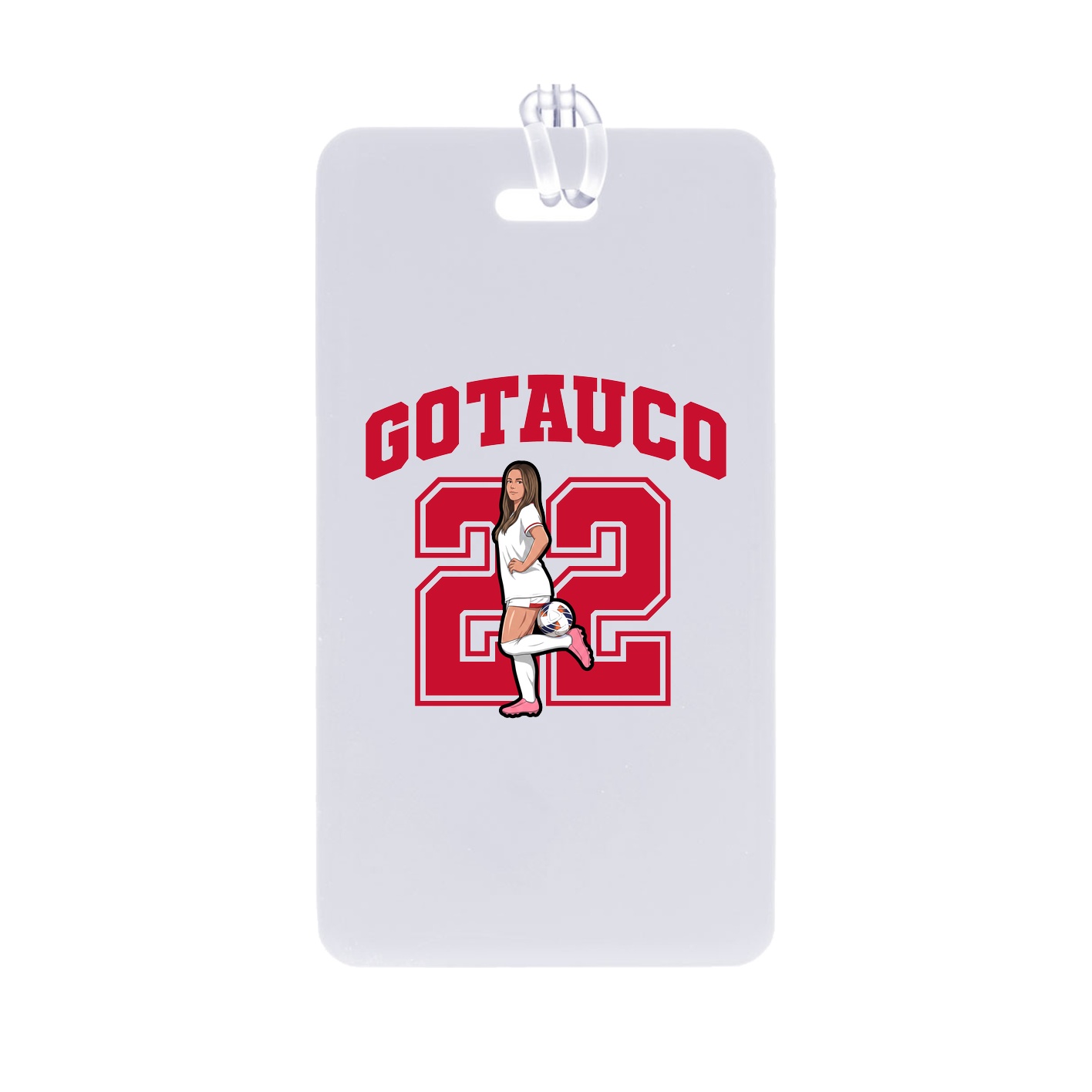 Bag Tag — Number in Classic