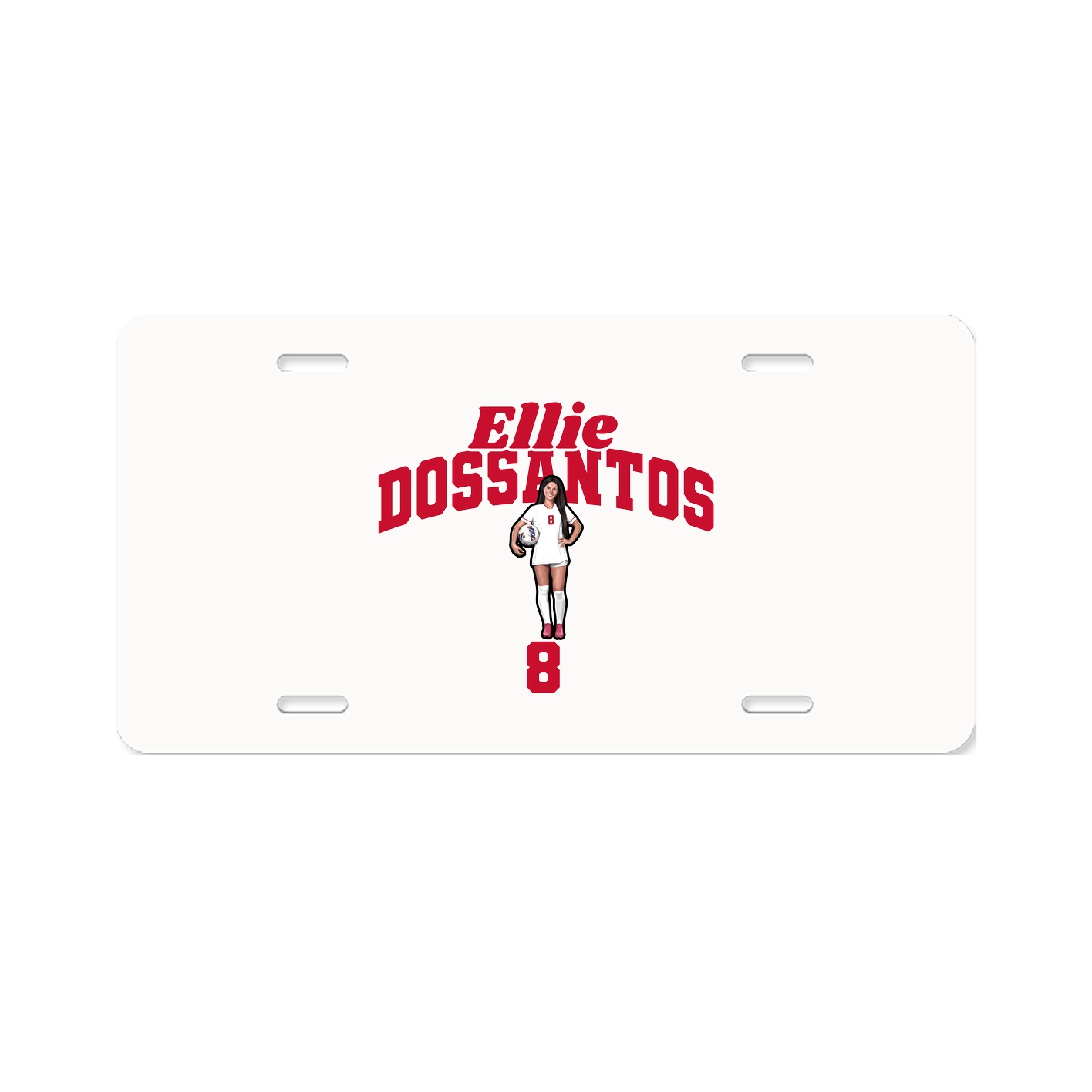 License Plate — Signature Arch in Classic